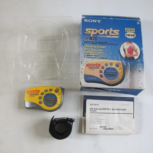 Sony srf m78 sports - srf-m78,