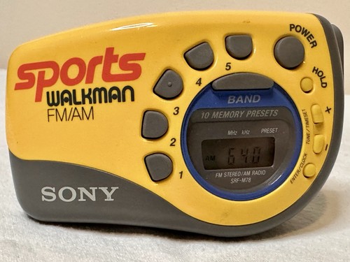 Sony sports walkman srf m78 - sony,